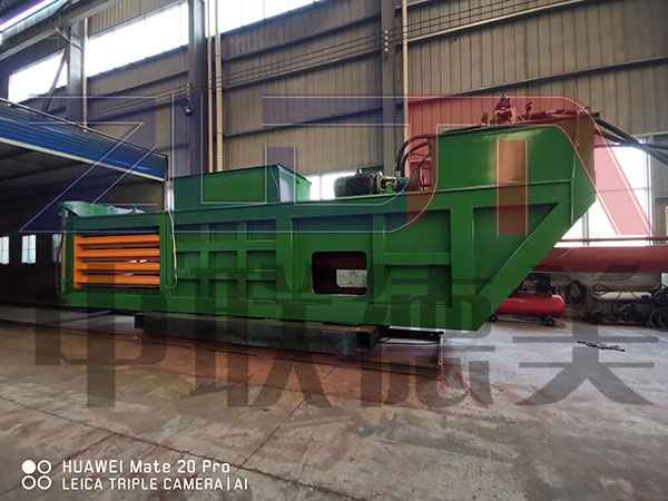 臥式半自動廢紙打包機