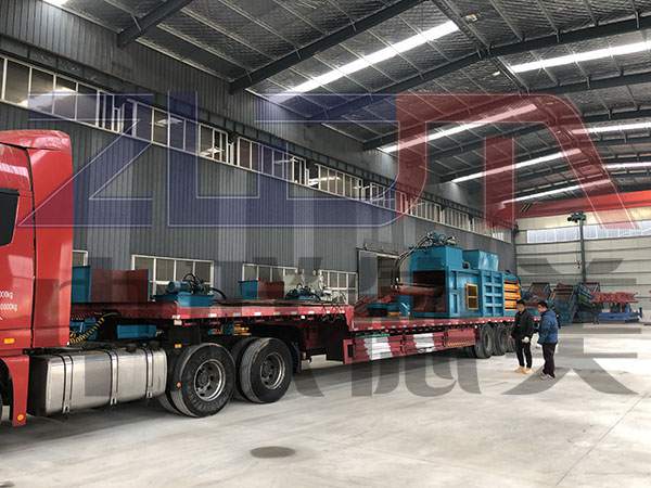 自動廢紙打包機