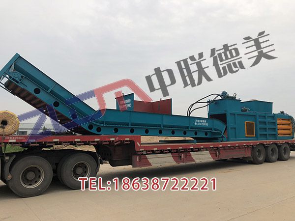 黑龍江大型廢紙打包機操作流程