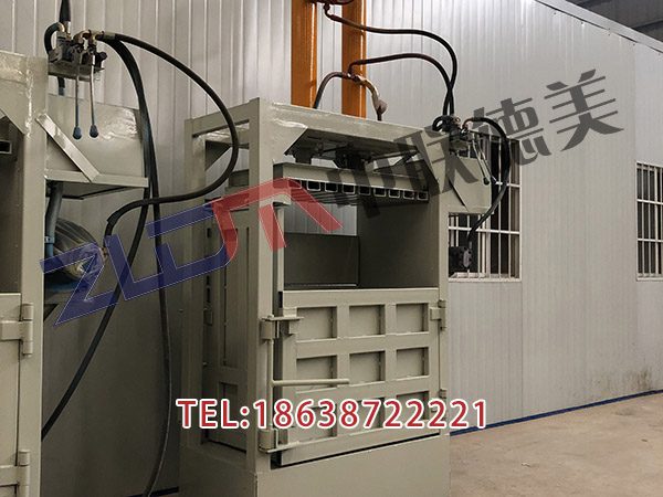 云南液壓廢紙打包機設備