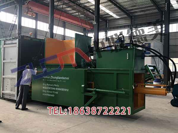 內蒙古進口廢紙打包機特點