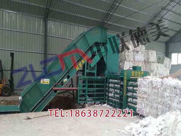 山西120t廢紙打包機參數