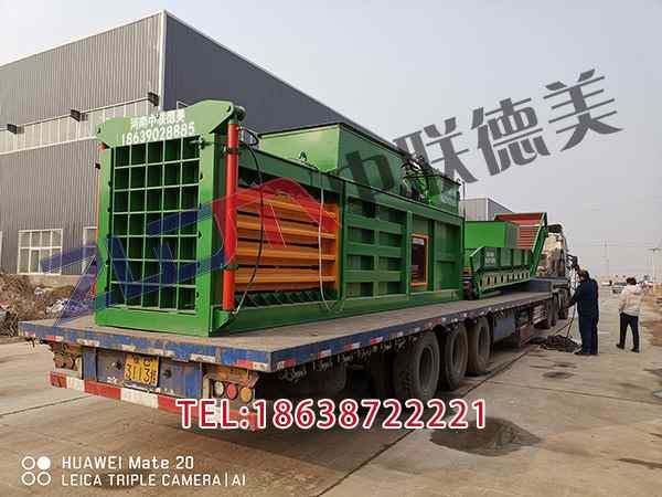 吉林臥式半自動廢紙打包機設備