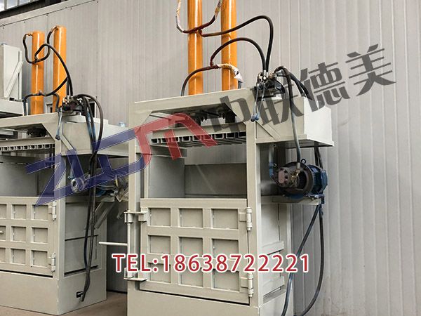 內蒙古半自動廢紙打包機操作流程