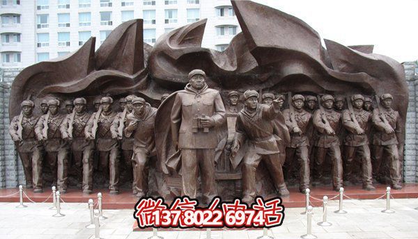 抗戰(zhàn)時(shí)期銅雕雕塑，緬懷那段英雄時(shí)光