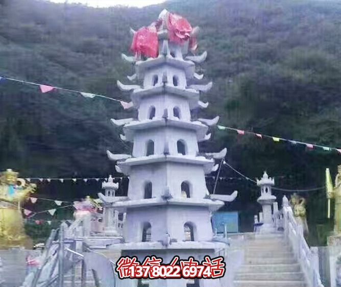 經(jīng)典寶塔石雕園林景觀(guān)
