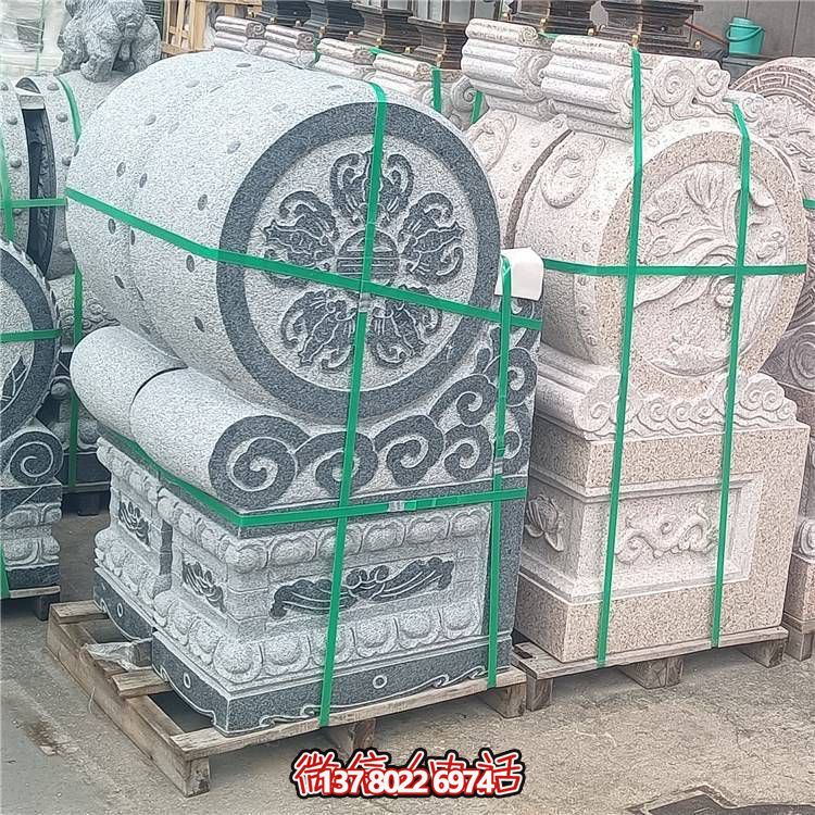 新中式石門(mén)墩抱鼓，韻味獨(dú)特