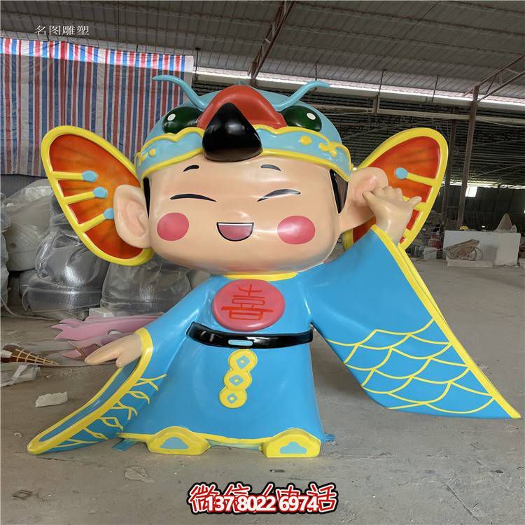 玻璃鋼彩繪卡通人物景觀雕塑-給你一個(gè)全新的商場(chǎng)和游樂(lè)園體驗(yàn)