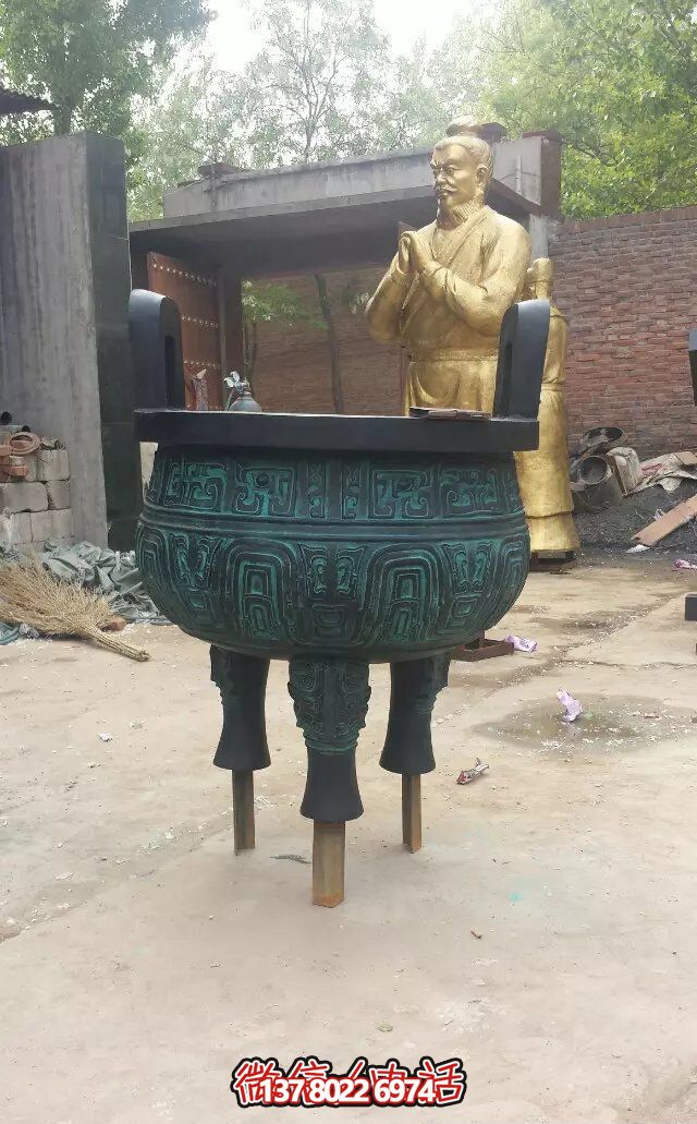 精美青銅雕塑，提升寺廟文物景觀