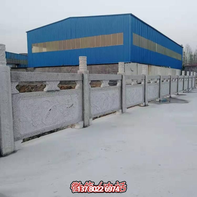 大理石護欄雕塑，為您的戶外河道增添美觀