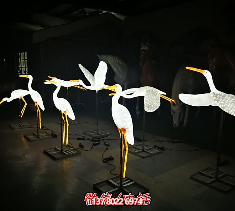 玻璃鋼雕塑景觀亮化，點亮景區(qū)園林