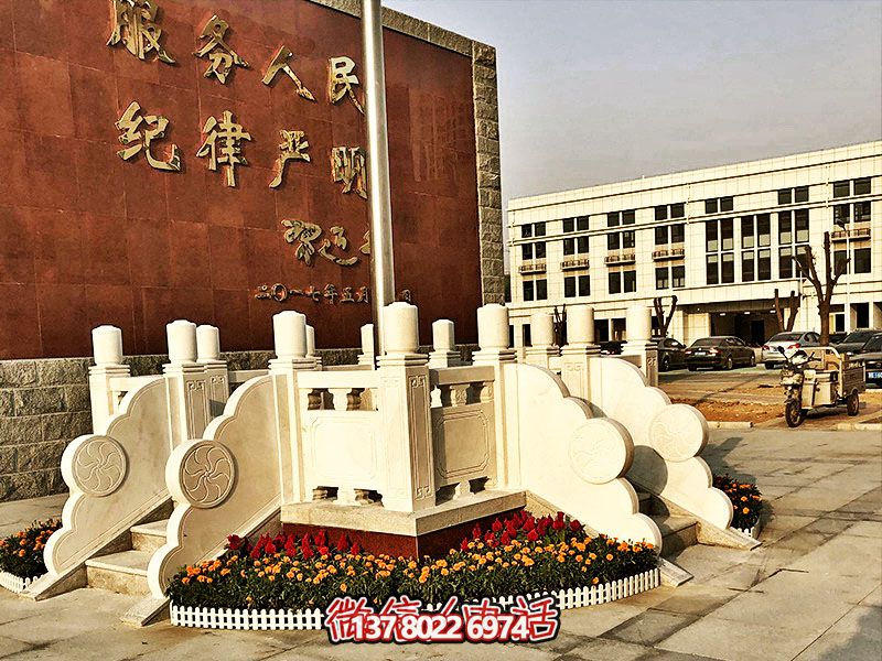 精致大理石升旗臺(tái)——為政府單位和廣場擺放