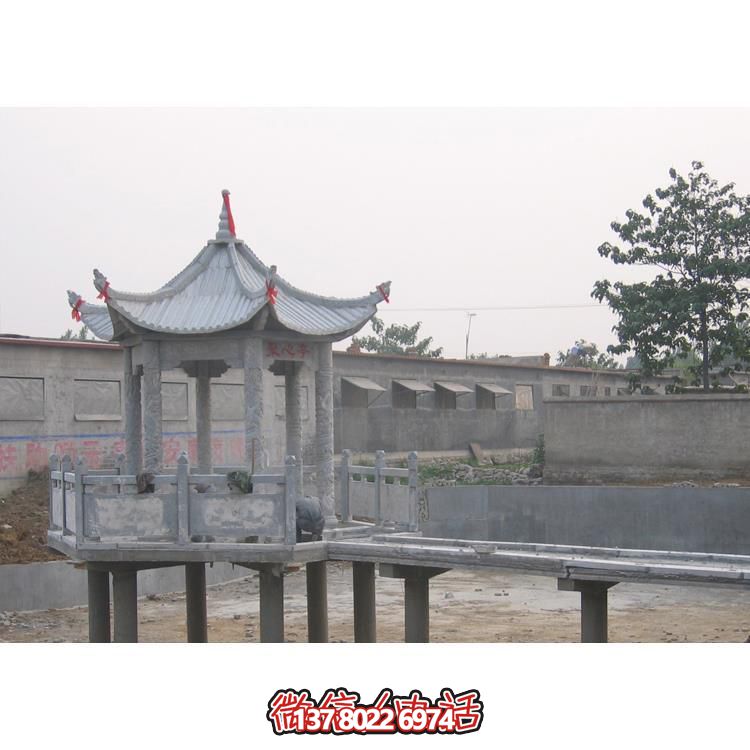 大理石景觀雕塑涼亭，滿足室外休閑需求