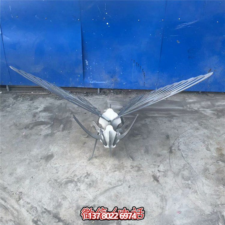 不銹鋼蝴蝶雕塑，點綴你的園林戶外空間